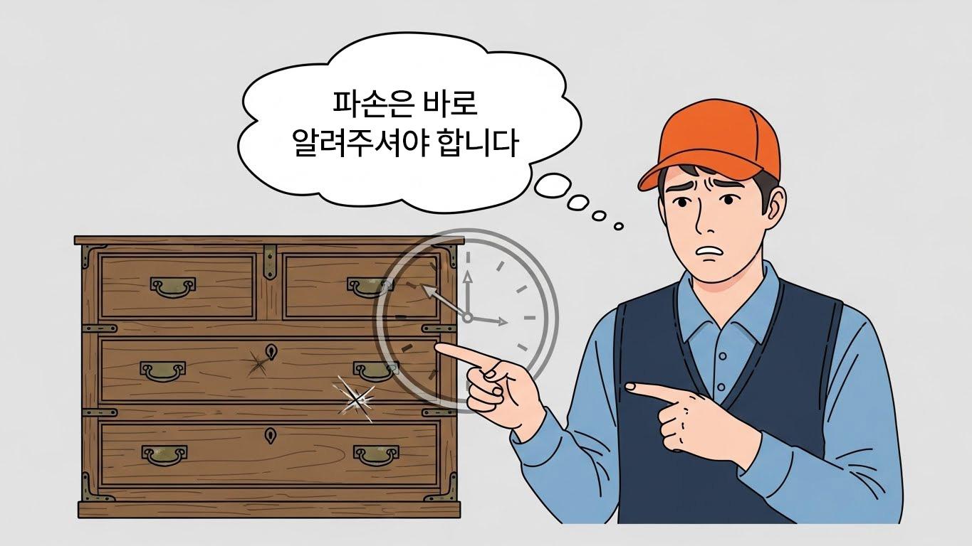 파손 보상은 즉시 요청해야 하는 이유
