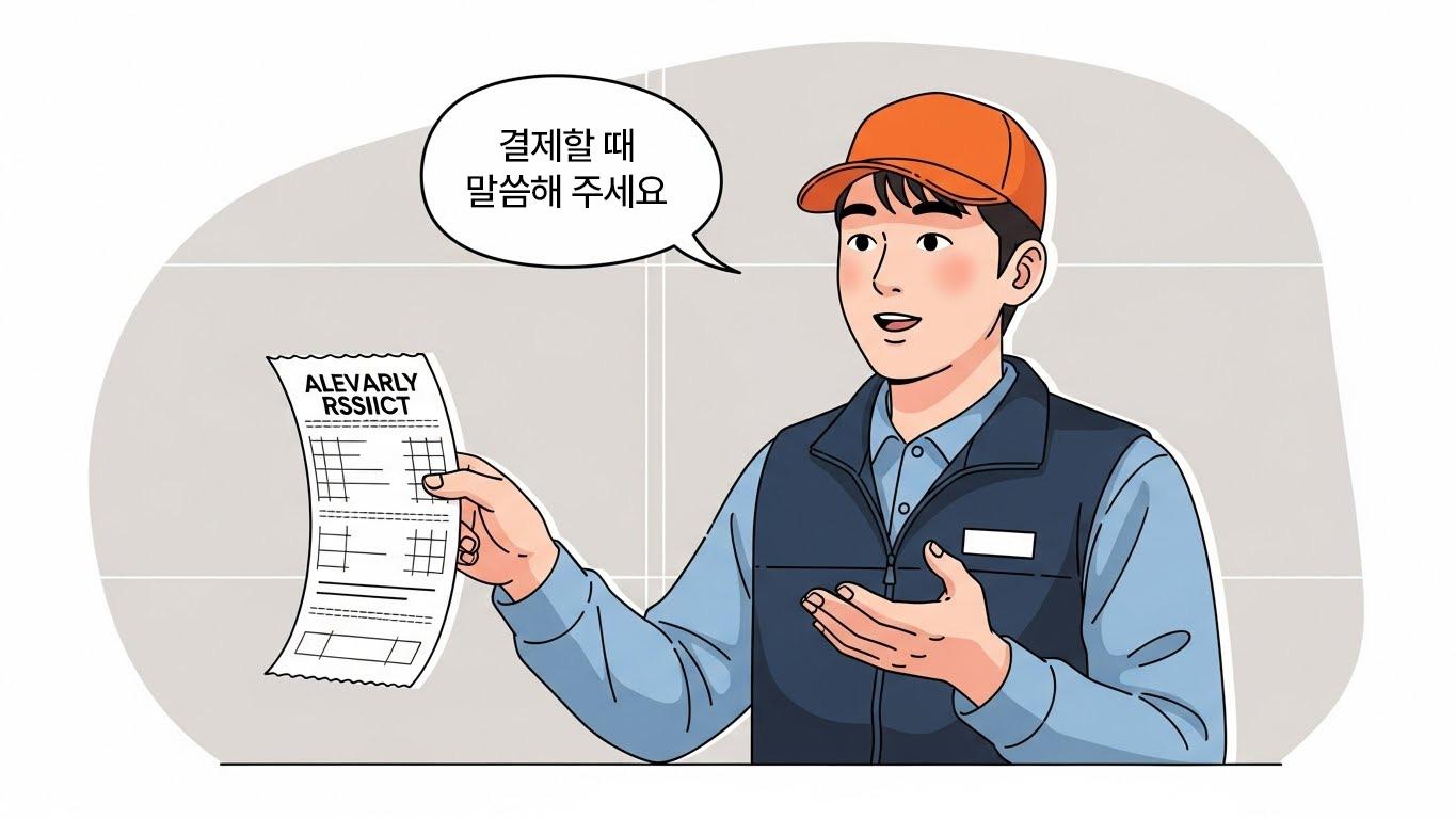 현금영수증 발급 시기와 주의사항